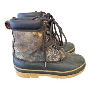 Magellan Kids Boots Outdoor Size 4 Youth Camo Style Waterproof